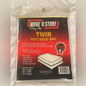 Twin Mattress Bag Cover Pillow Top Fit Standard mattress or Box Spring 98x40x14